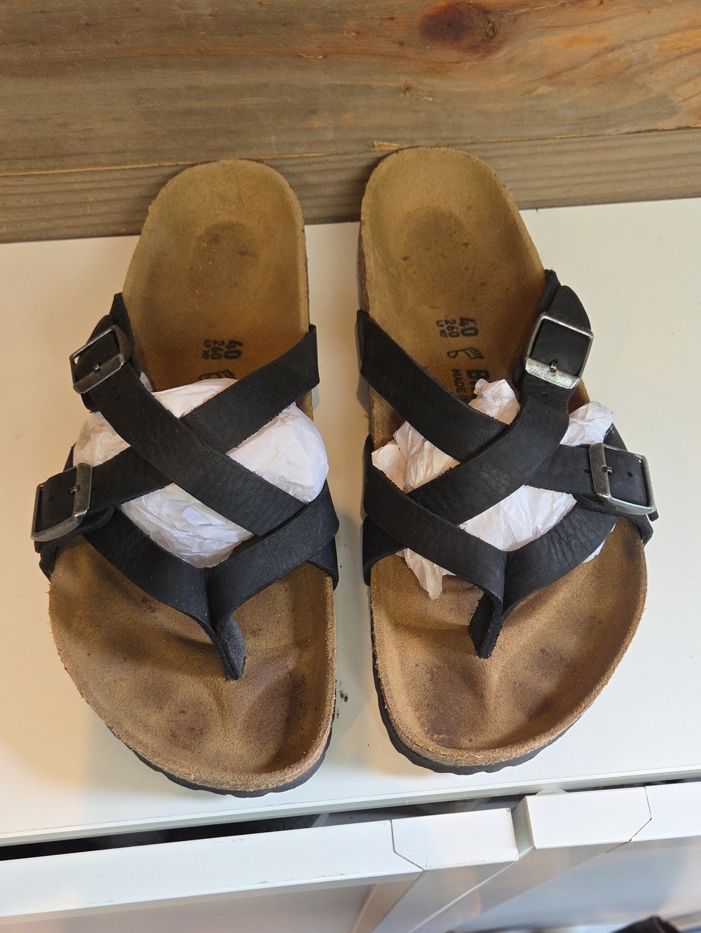 Birkenstock Black Tamara Sandals